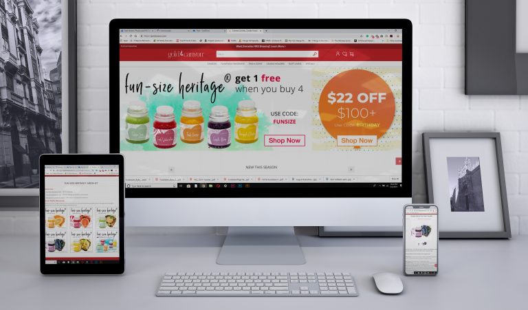 Fun-size Candles Labels & Campaign Pieces